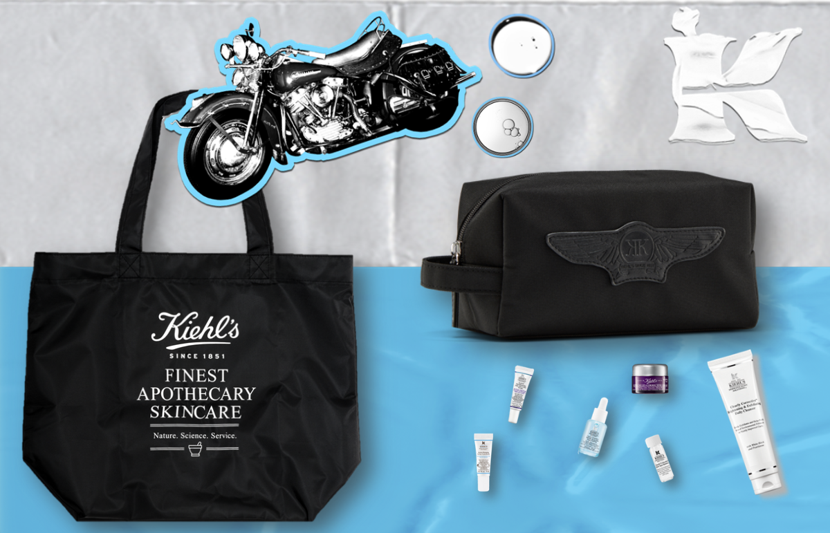 Spend $130+ at a Kiehl's Boutique for 7-piece gift set.