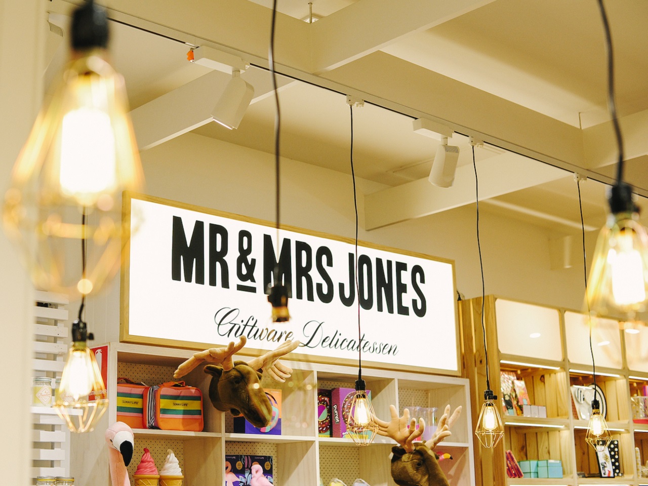 Mr & Mrs Jones, The Giftware Delicatessens