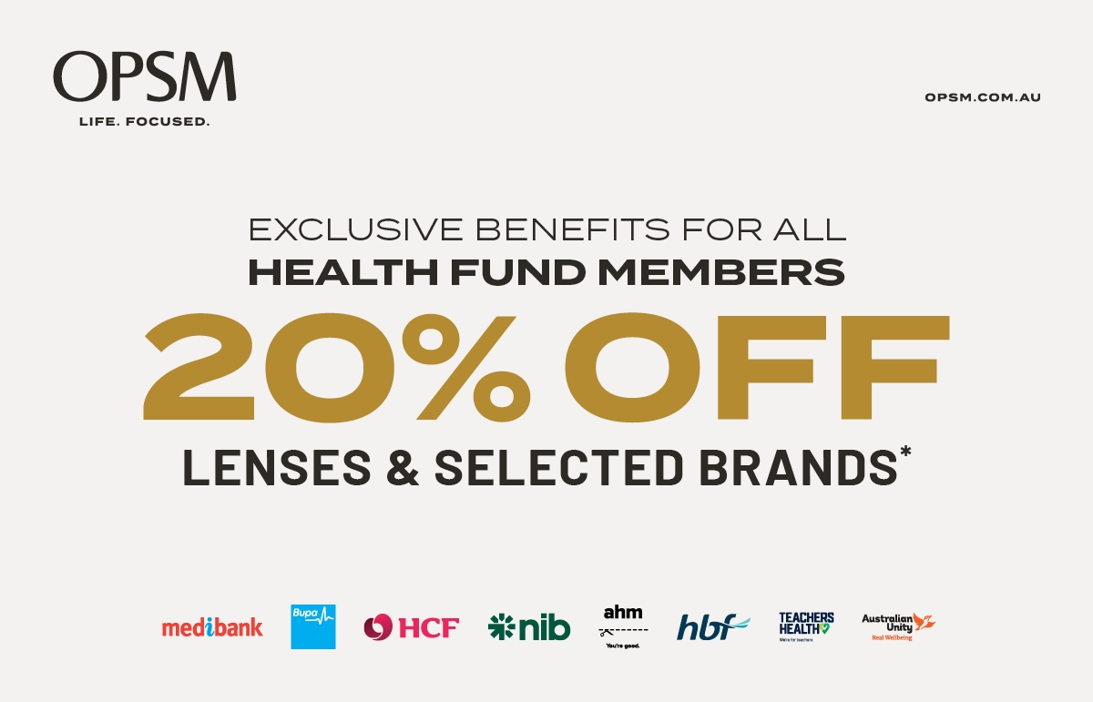 Exclusive OPSM offers for health fund members